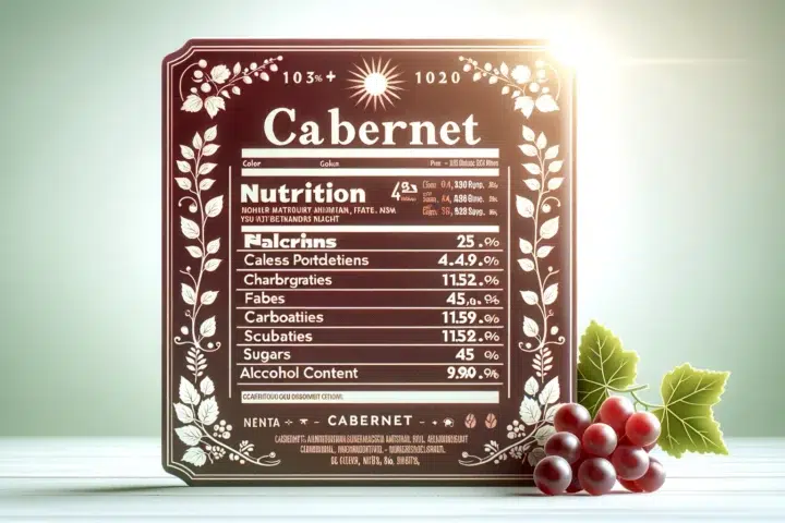 Cabernet Nutrition Facts
